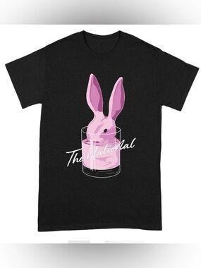 Official The National Band Pink Rabbits Shirt